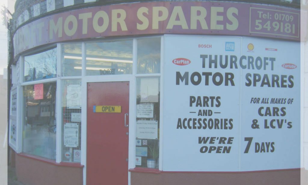 Thurcroft Motor Spares Car parts & accessories based in Rotherham
